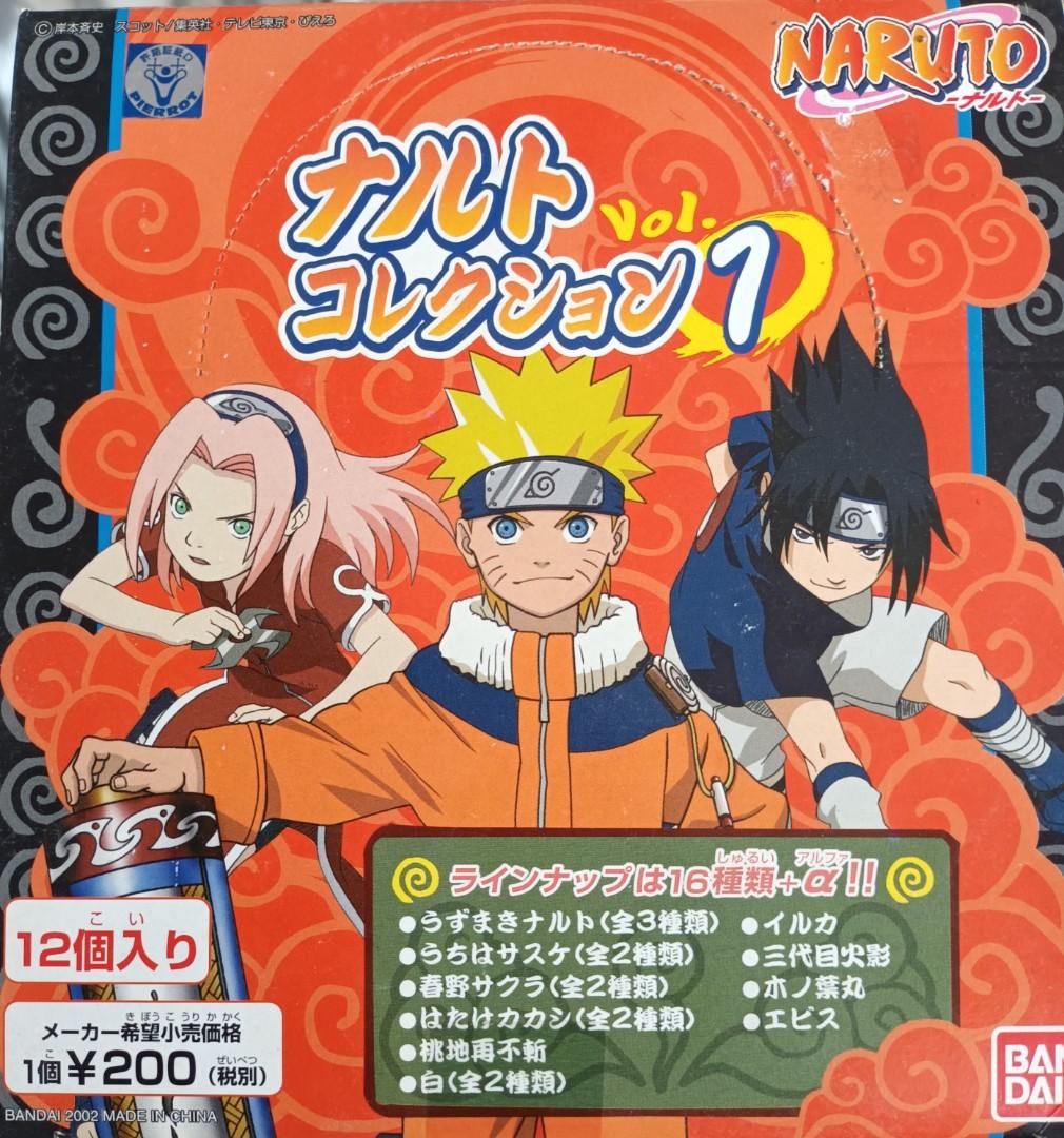 火影忍者絕版扭蛋盒玩第一彈鳴人佐助卡卡西小櫻白再不斬 興趣及遊戲 玩具 遊戲類 Carousell