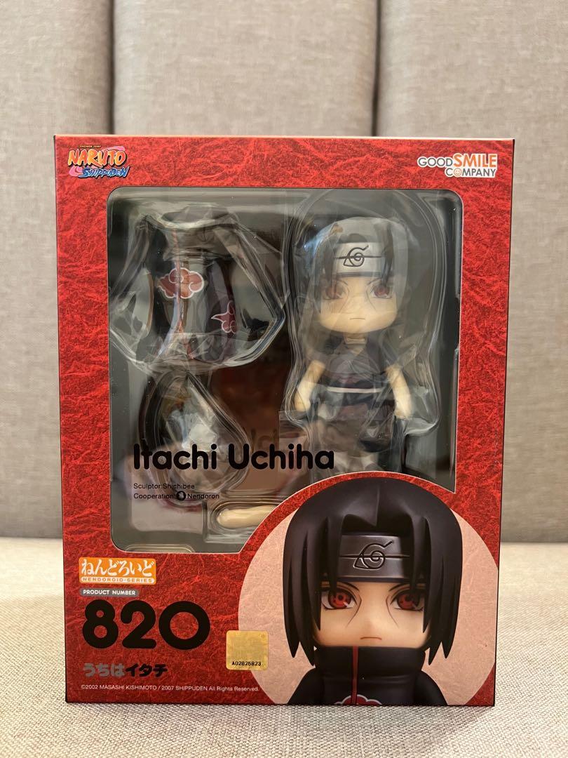 全新gsc nendoroid 黏土人820 Naruto 火影忍者狐忍疾風傳宇智波鼬