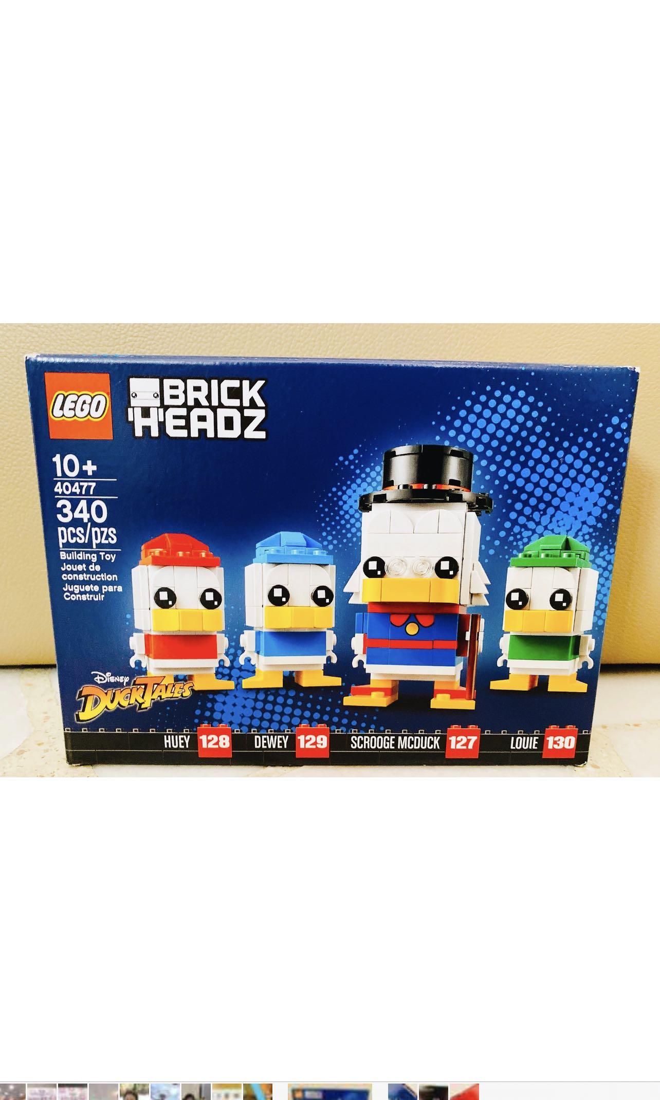 Huey Dewey & Louie LEGO BrickHeadz Series 40477 Scrooge McDuck 