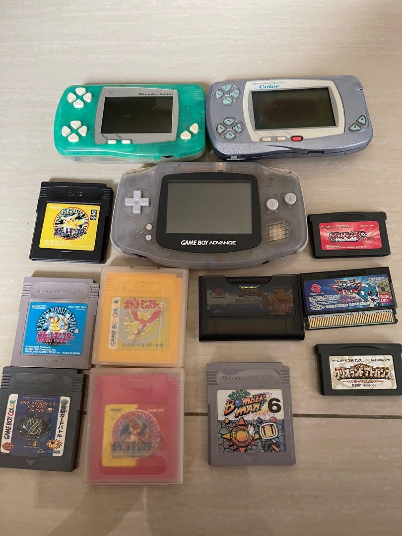 懷舊遊戲機WonderSwan Color GameBoy Advance, 電子遊戲, 電子遊戲機