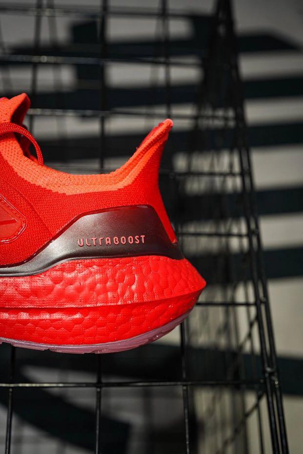Adidas Ultra Boost 21 Red Men S Fashion Footwear Sneakers On Carousell Adidas Ultra Boost 21 Red Men S Fashion Footwear Sneakers On Carousell