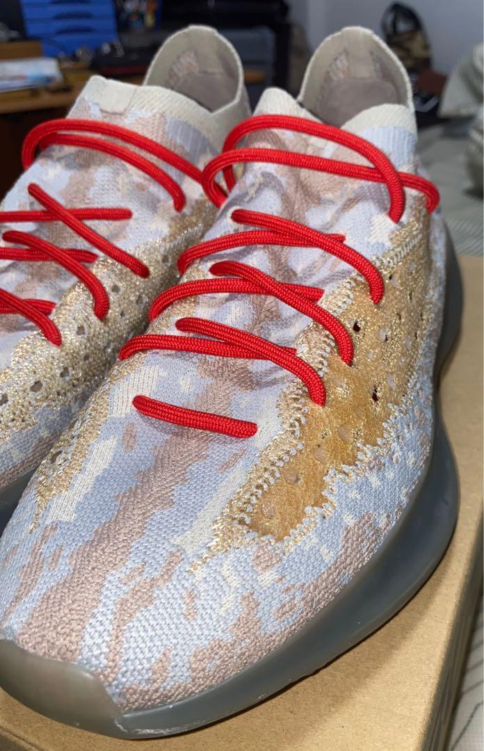 yeezy 380 red laces