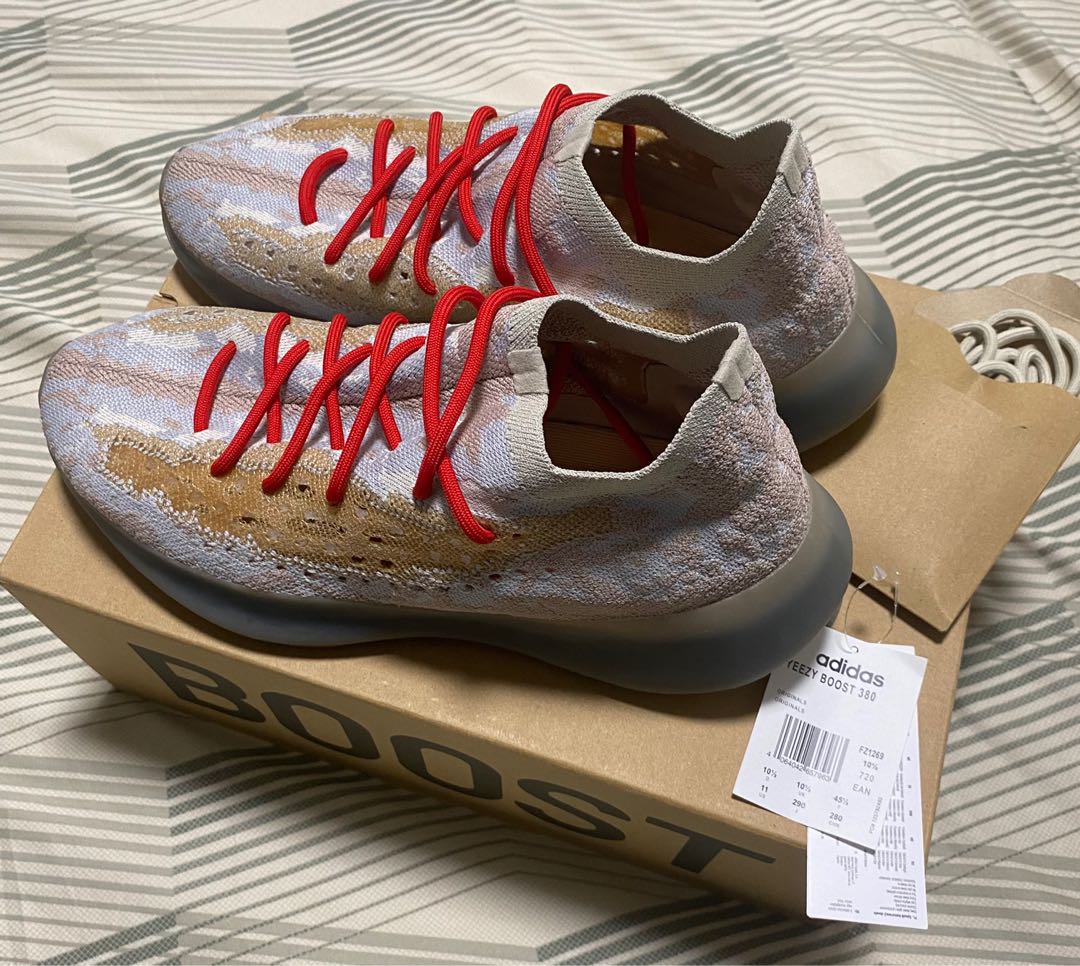 Adidas Yeezy Boost 380 Pepper Red Men s Fashion Footwear