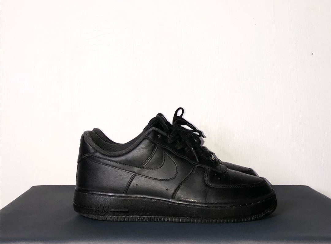 triple black air force 1 mens