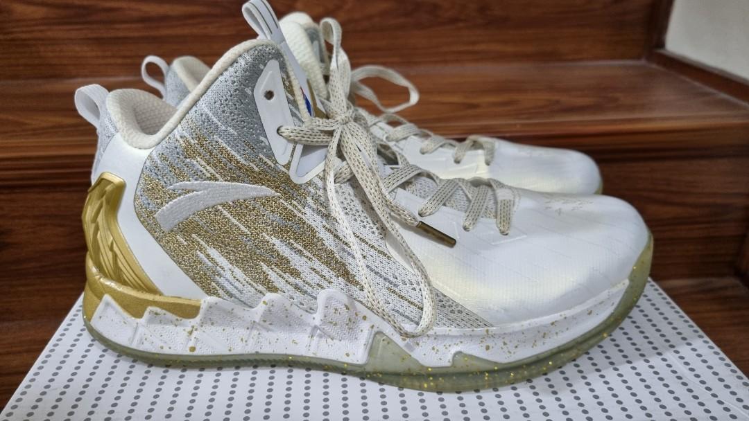 Anta Klay Thompson 2 gold edition basketball shoes size 11