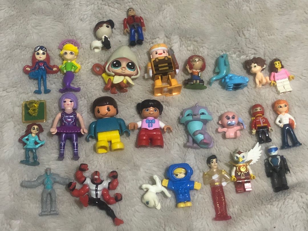 Assorted mini toy figure set, Hobbies & Toys, Toys & Games on Carousell