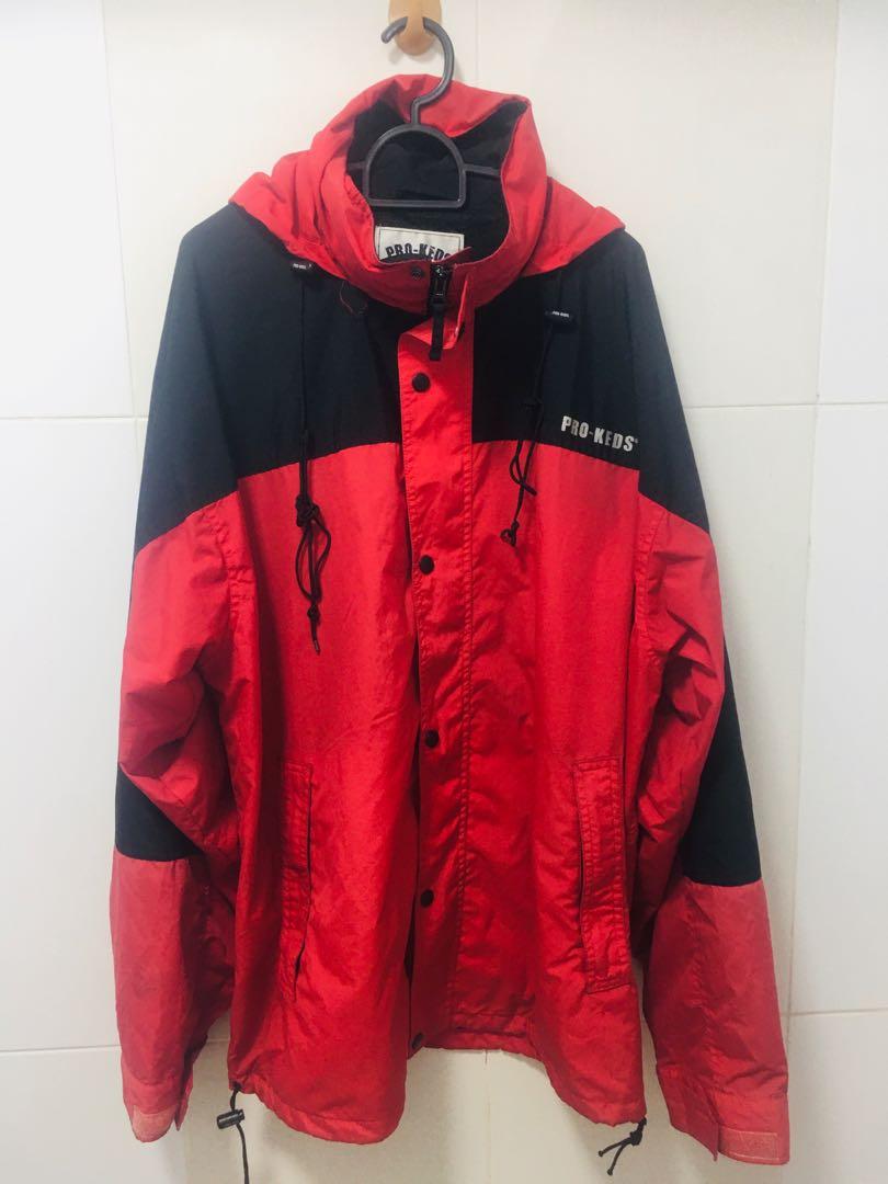 Authentic Pro Keds windbreaker vintage jacket streetwear Men s Fashion Activewear on Carousell