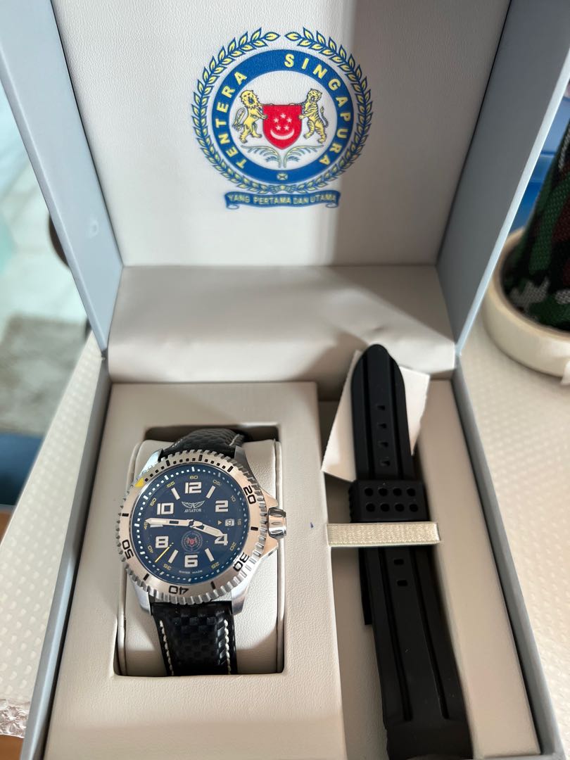 Aviator Swiss made watch SAF Luxury Watches on Carousell
