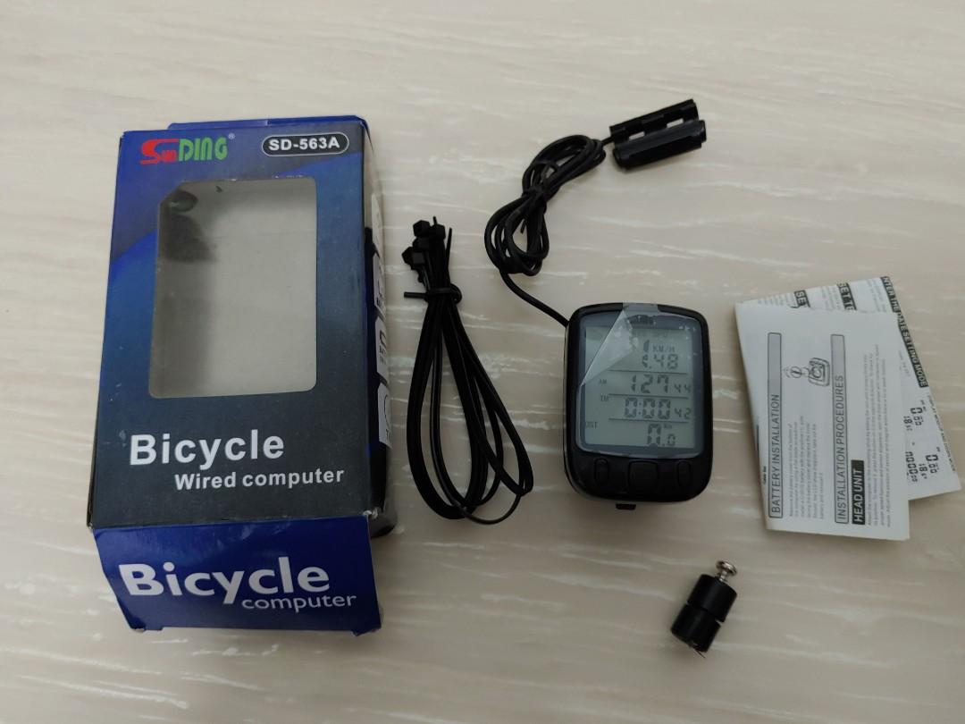 Bicycle wired computer, Sports Equipment, Bicycles & Parts, Parts
