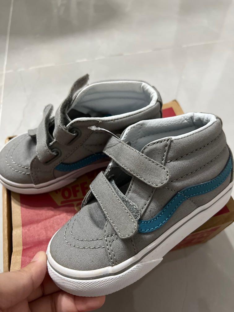 BNWOT Vans Sk8 Mid Reissue V Canvas Sneakers Babies Kids Babies Kids Fashion on Carousell