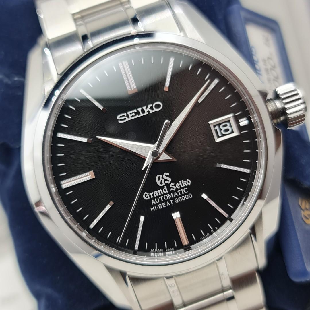 Brand New Discontinued Grand Seiko Heritage Collection Automatic Hi Beat  36000 Black Iwate Dial SBGH005 not SBGH205, Men's Fashion, Watches &  Accessories, Watches on Carousell