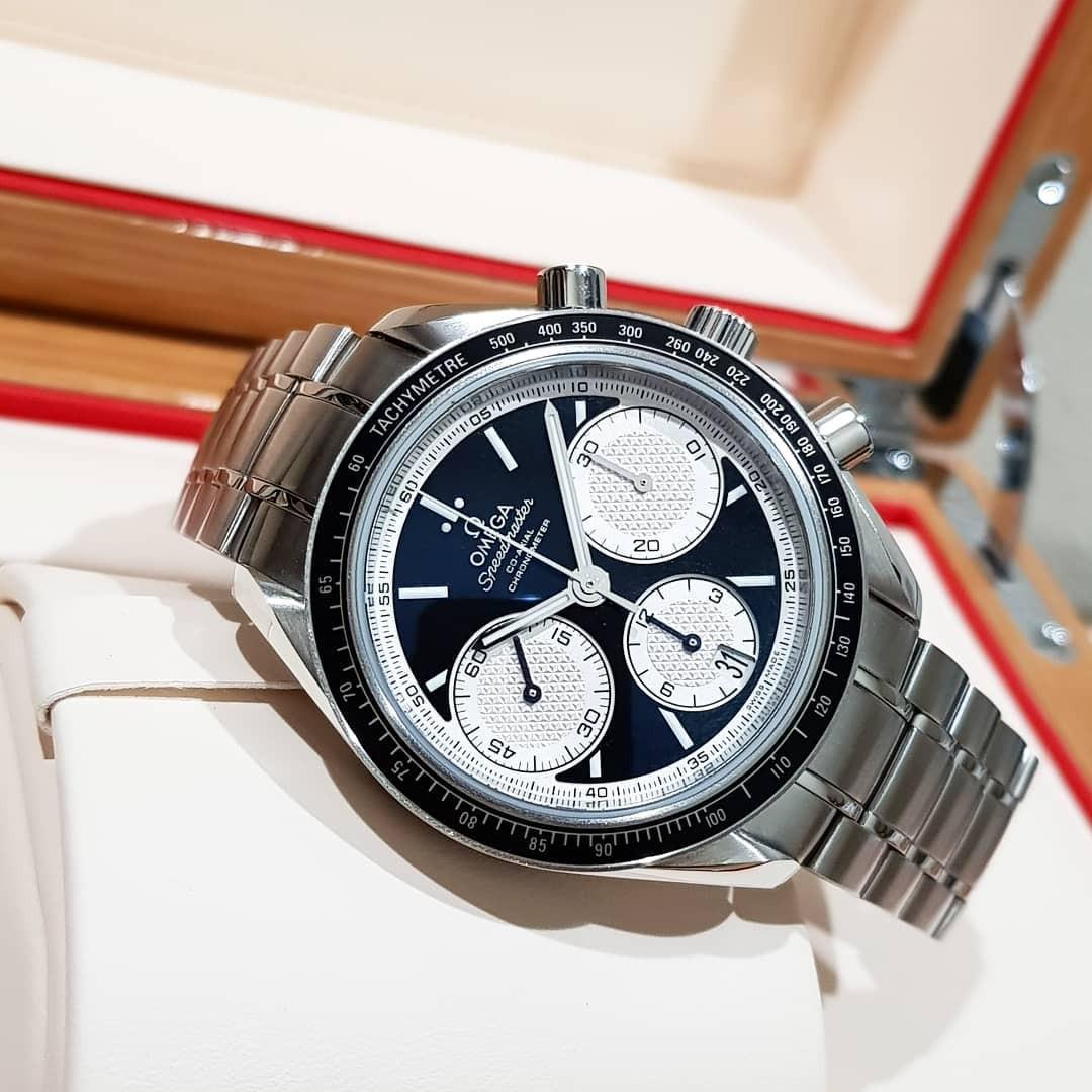 Omega speedmaster racing deals automatic chronograph men's watch