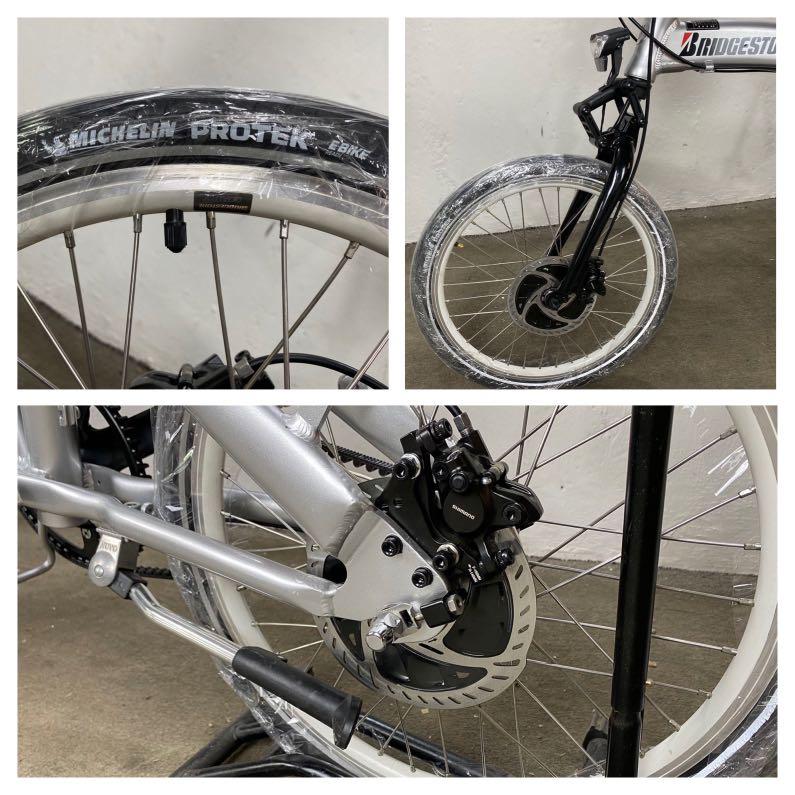 Bridgestone 8speed Alfine Gates Carbon Drive 20 inch Foldable Foldie Bicycle, Sports Equipment