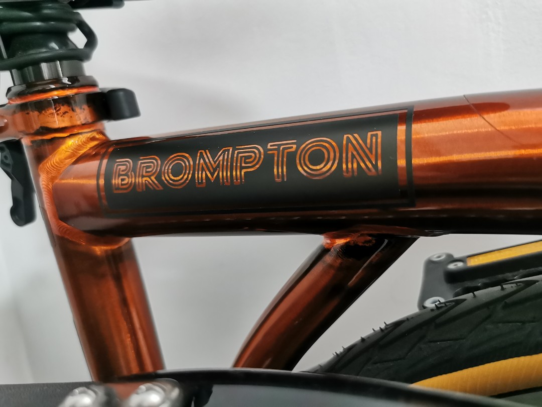 brompton bike label