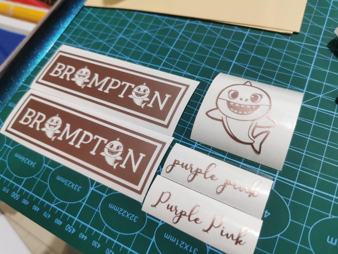 Brompton decals (Category: Parts & Accessories) located in Singapore. Submitted by msphoto (Listing ID 1143083376, Image 8). Description: Customised decals available Pm for prices of the decals. Listing decals price is from $7 and onward Do follow our page for more designs https://instagram.com/stickerelves?igshid=1e2cuuz5lgkc2.
