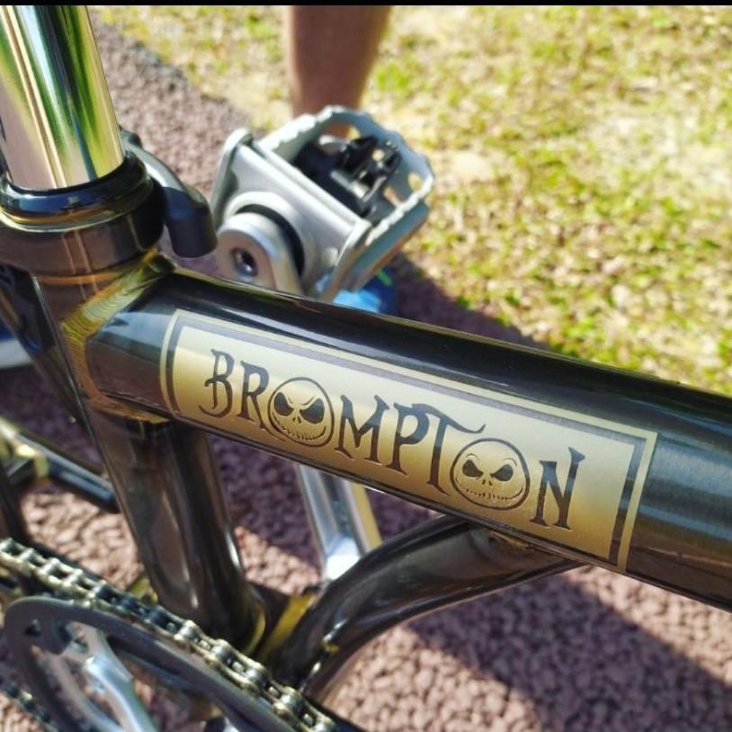 Brompton decals (Category: Parts & Accessories) located in Singapore. Submitted by msphoto (Listing ID 1143083376, Image 3). Description: Customised decals available Pm for prices of the decals. Listing decals price is from $7 and onward Do follow our page for more designs https://instagram.com/stickerelves?igshid=1e2cuuz5lgkc2.