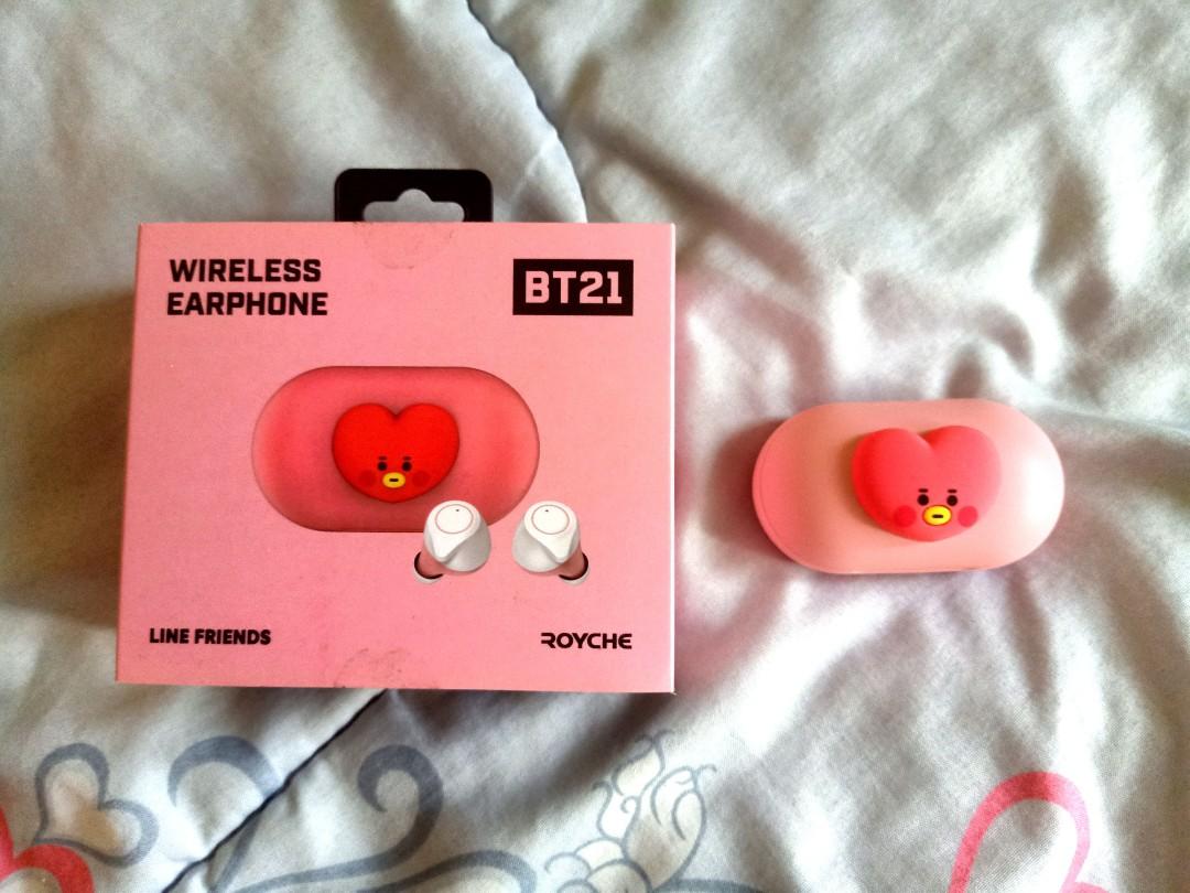 BT21 Royche Wireless Earphone (TATA), Hobbies & Toys, Collectibles