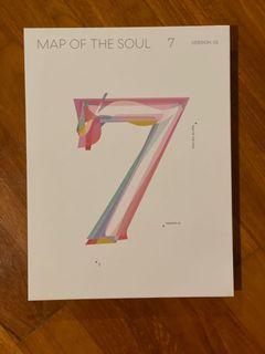 Full set BTS Map of The Soul 7 Albums (bought and kept)