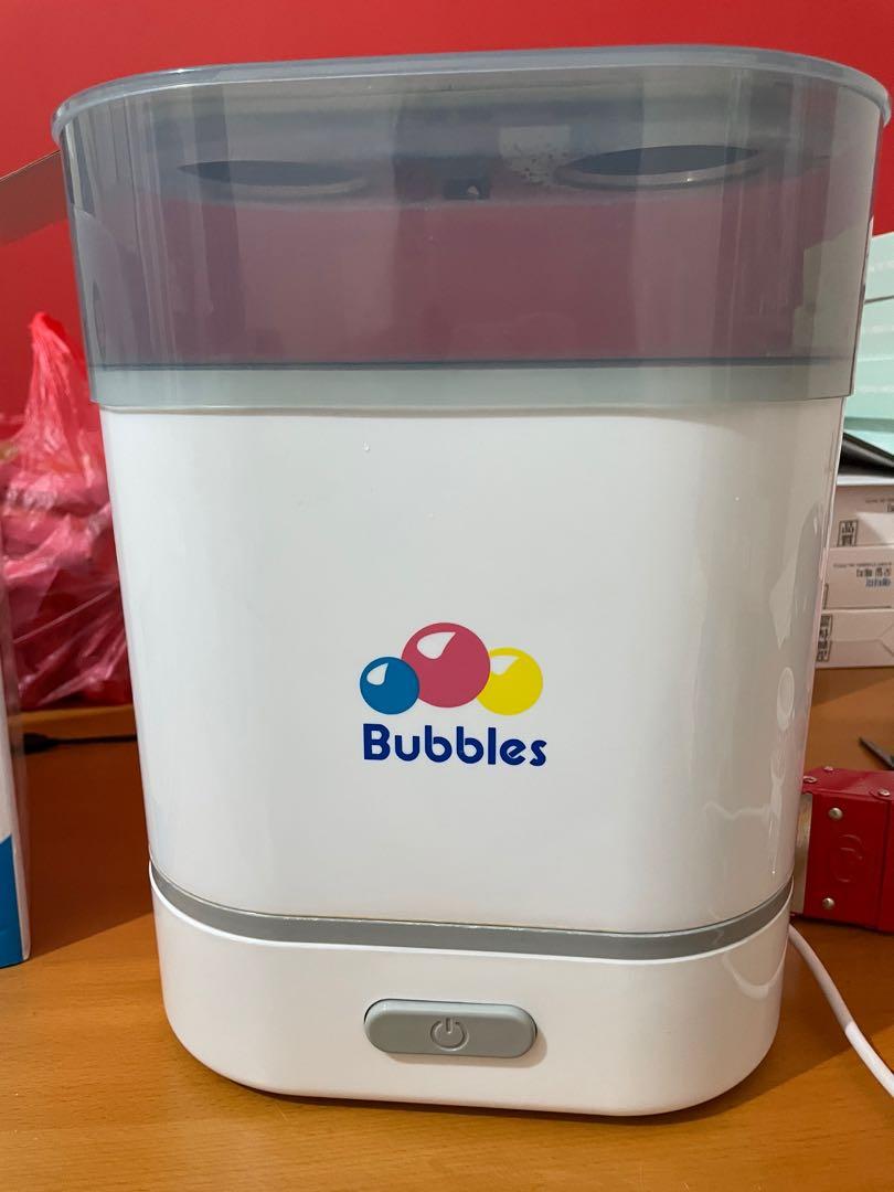 Bubbles store steam sterilizer