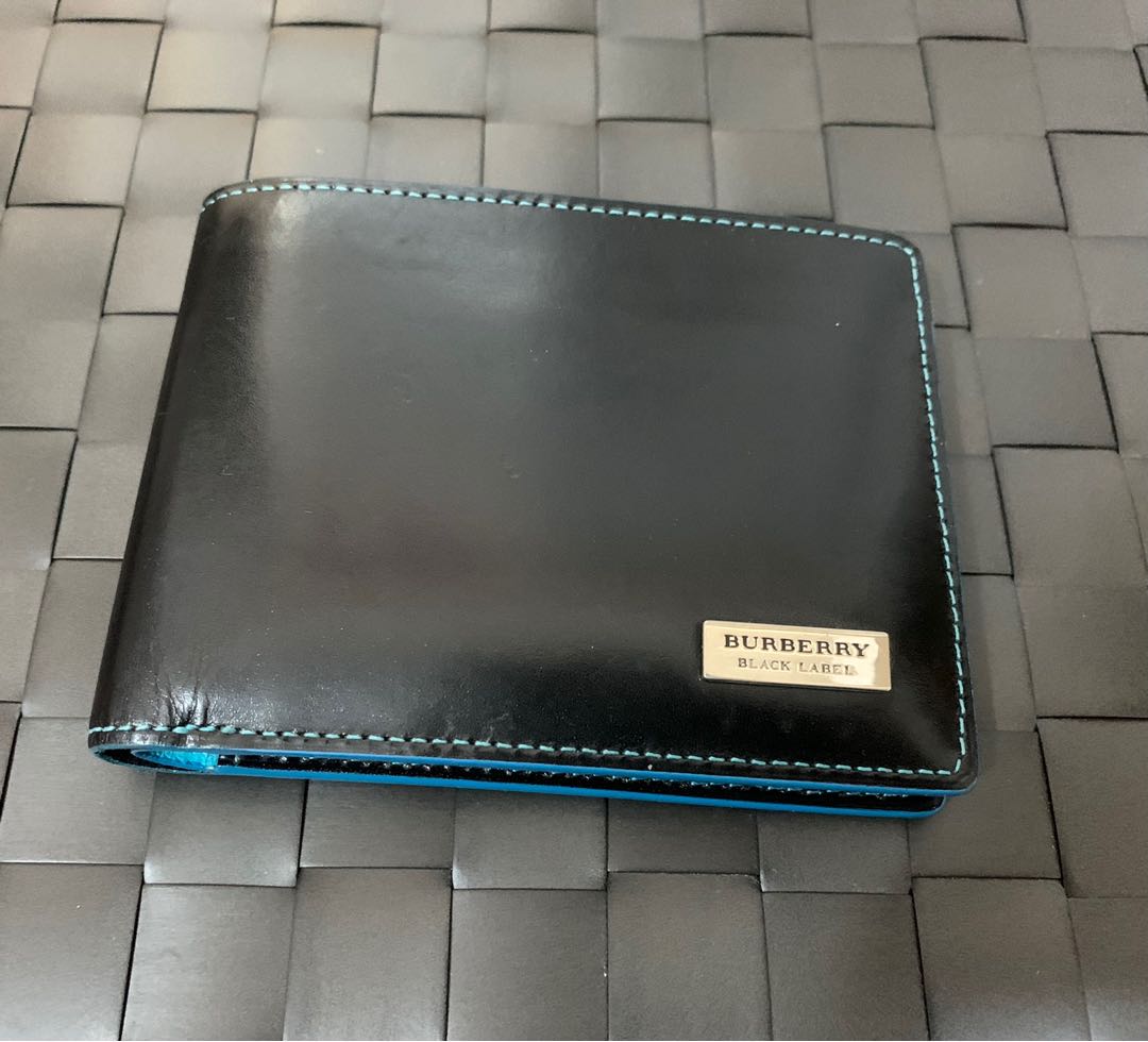Burberry black label sales mens wallet