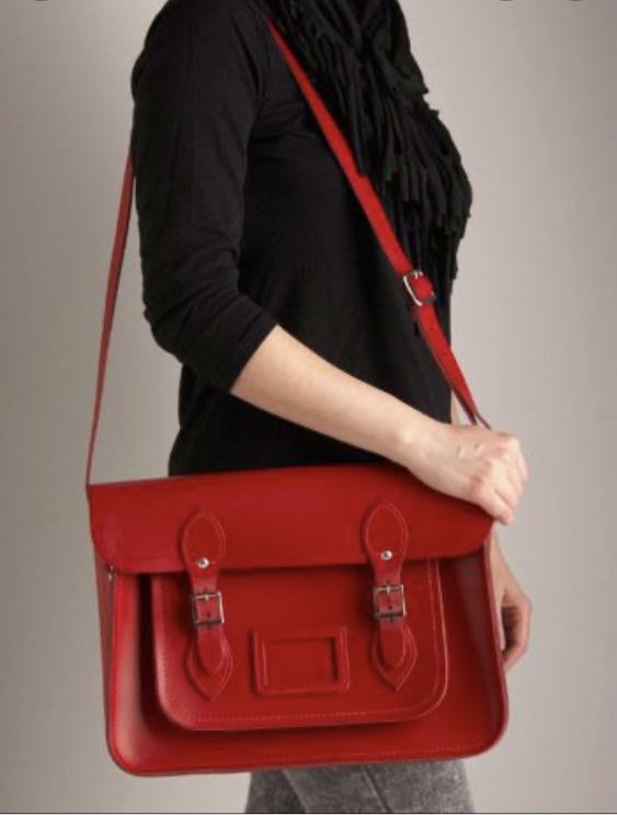 cambridge satchel red