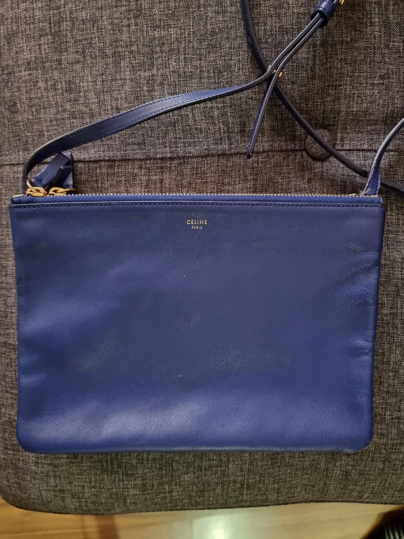 Celine Trio Bag (Category: Luxury Bags & Wallets) located in Taguig. Submitted by closetdetoxmnl (Listing ID 1143101264, Image 1). Description: Celine Trio In good condition no inclusions, will try to find original dustbag but can give regular dustbag RFS: Decluttering.