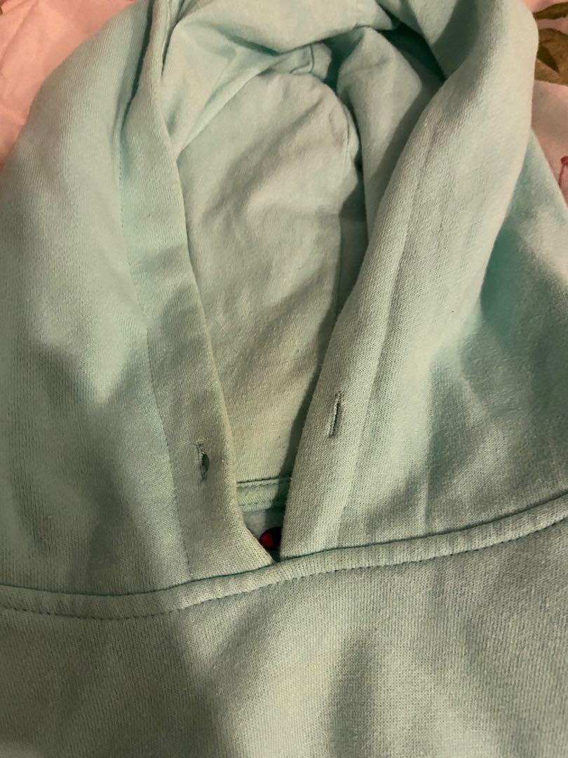 Champion Teal Hoodie (Category: Coats, Jackets and Outerwear) located in Bacoor. Submitted by prelovedfor75php (Listing ID 1143248735, Image 3). Description: .