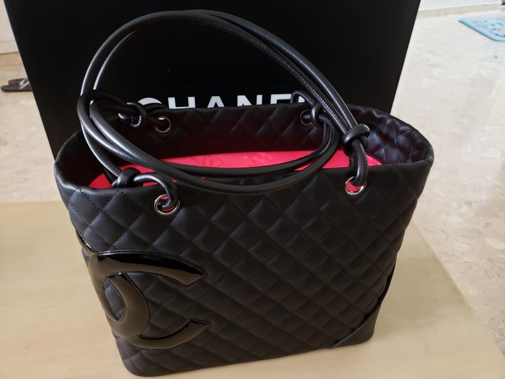 Chanel cambon large tote discount
