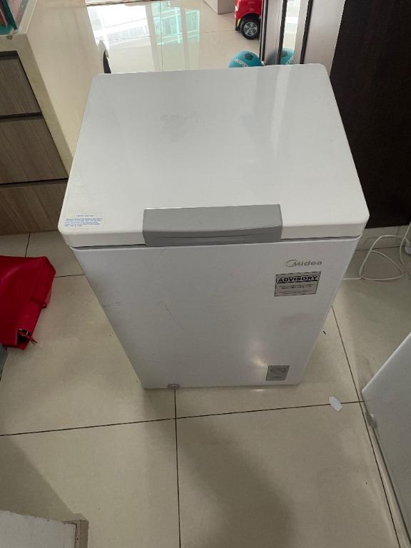 MIDEA CHEST FREEZER MDRC152FZG01SG (GROSS 99L), TV & Home Appliances