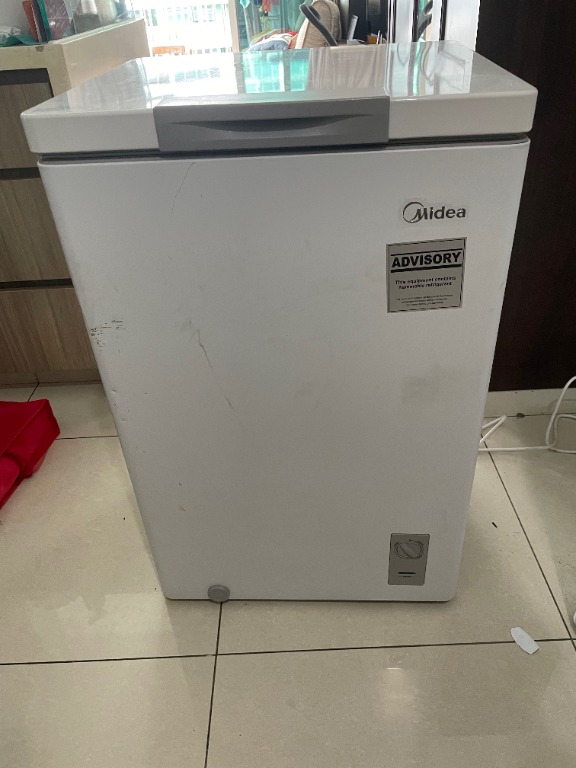 MIDEA CHEST FREEZER MDRC152FZG01SG (GROSS 99L), TV & Home Appliances, Kitchen Appliances
