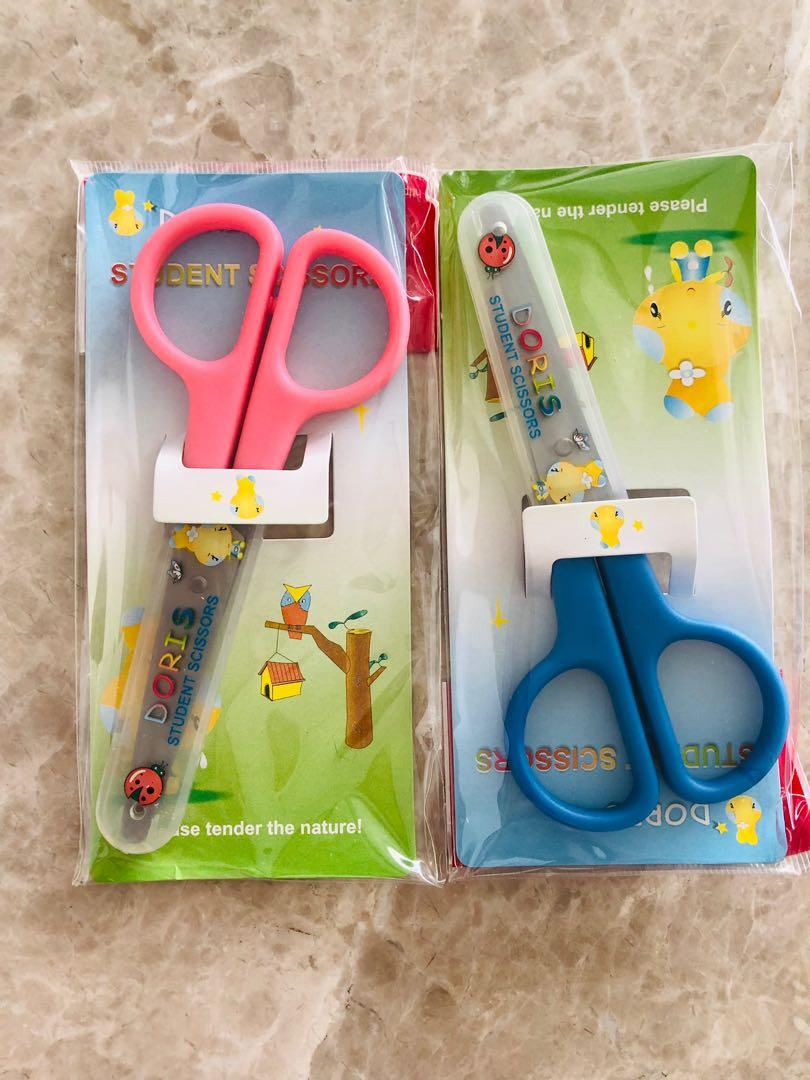 Mideer Kids Toddler Handmade Plastic Scissors Safety Mini Paper
