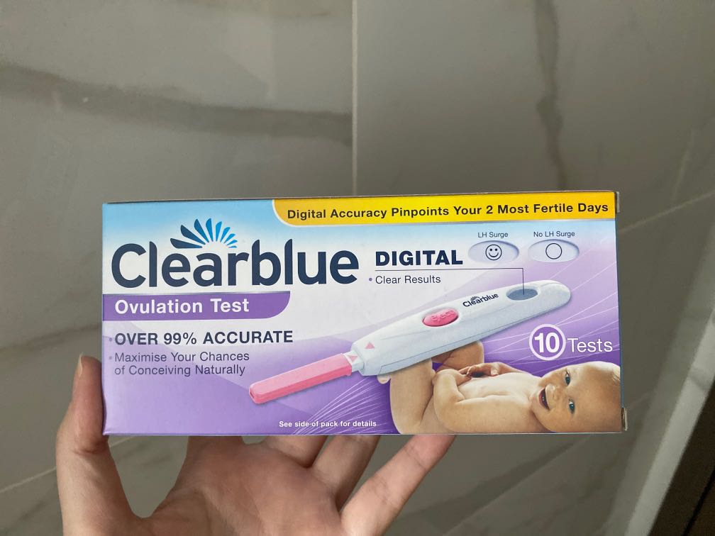 Clearblue Ovulation Test Kit, Health & Nutrition, Health Monitors
