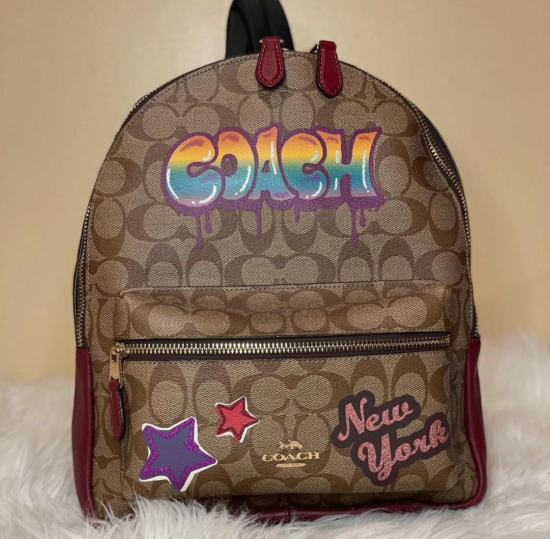 Coach Medium Charlie Backpack, Women's Fashion, Bags & Wallets