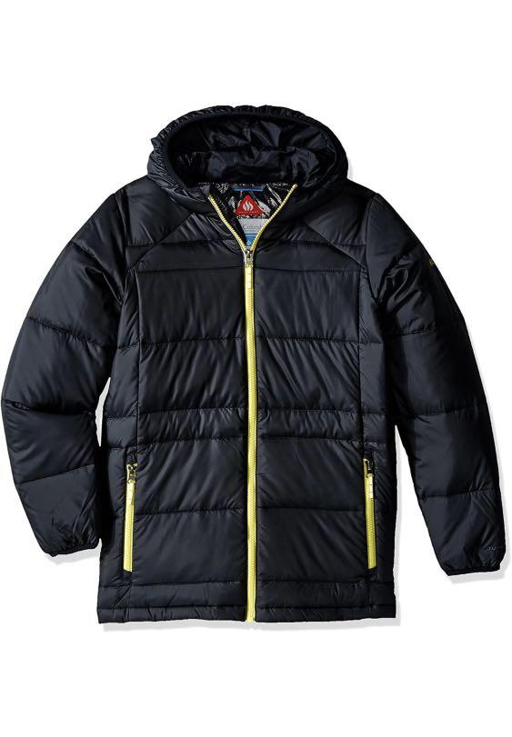 Columbia boys gold 550 turbodown hooded deals down jacket