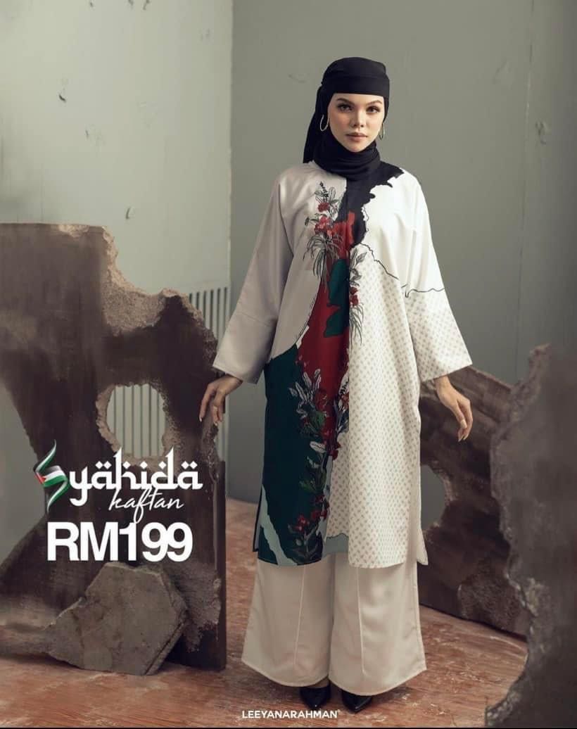 COMBO KAFTAN SHAHIDA TUDUNG LEEYANARAHMAN Women s Fashion