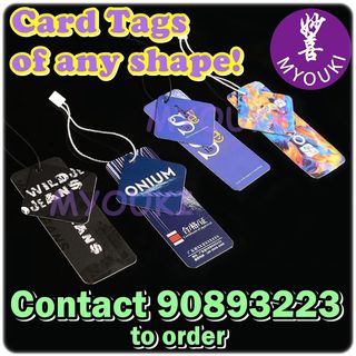 Customize Tags , Cards, Namecard Printing Collection item 3