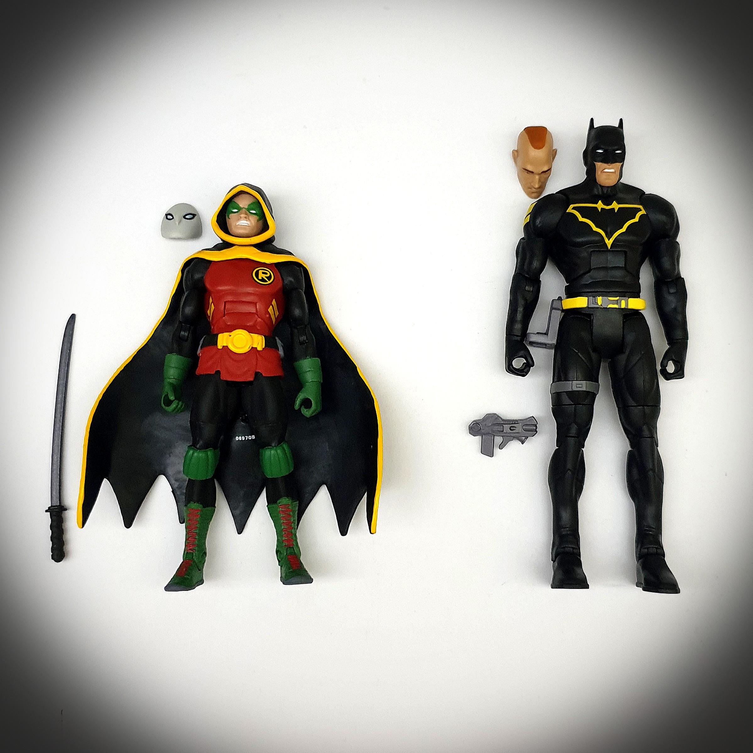 DC Multiverse Damian Wayne Robin Jim Gordon Batman Mattel Greg Capullo Superheavy DC Comics