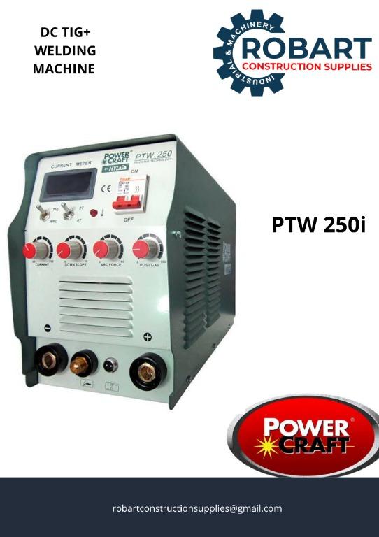 DC TIG+ ARC WELDING MACHINE (Category: Construction Tools & Equipment) located in Manila. Submitted by tina.sales (Listing ID 1143124807, Image 1). Description: Brand: PowerCraft Model: PTW 250i 𝑹𝑶𝑩𝑨𝑹𝑻 𝑪𝑶𝑵𝑺𝑻𝑹𝑼𝑪𝑻𝑰𝑶𝑵 𝑺𝑼𝑷𝑷𝑳𝑰𝑬𝑺 SEND US MESSAGE FOR INQUIRIES ‼️‼️ 🔵100% Trusted Supplier 🔵Competitive Price 🔵𝑾𝒆 𝒂𝒓𝒆 𝑫𝑻𝑰 𝑹𝒆𝒈𝒊𝒔𝒕𝒆𝒓𝒆𝒅 & 𝑩𝑰𝑹 𝐀𝐂𝐂𝐑𝐄𝐃𝐈𝐓𝐄𝐃 Products: ▫️Machinery ▫️Electrical ▫️Valves & Fit