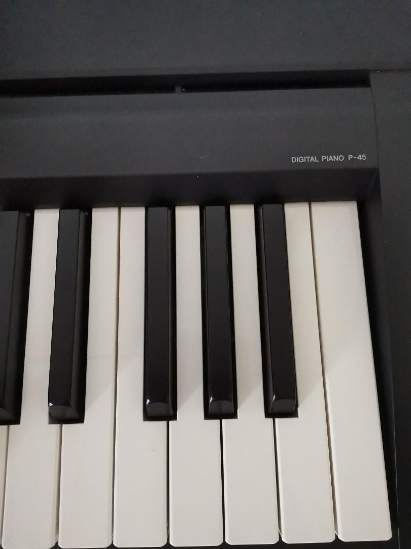 Digital Piano P45, Hobbies & Toys, Music & Media, Musical Instruments