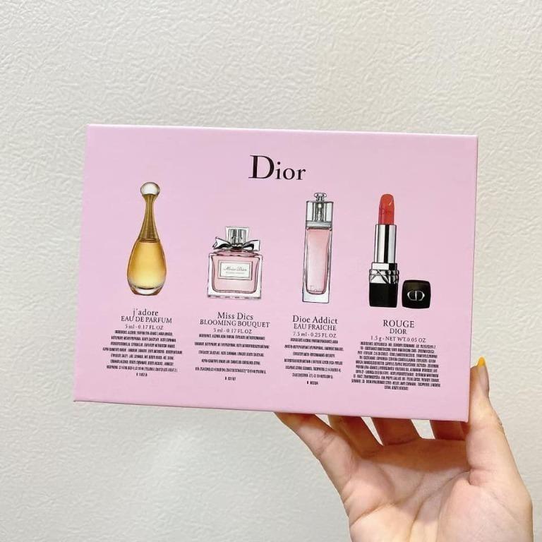 Dior perfume lipstick set clearance