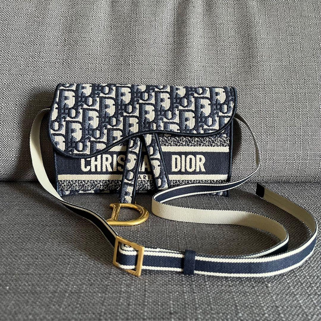 Christian Dior Saddle Belt Pouch, Luxury, Bags & Wallets on Carousell