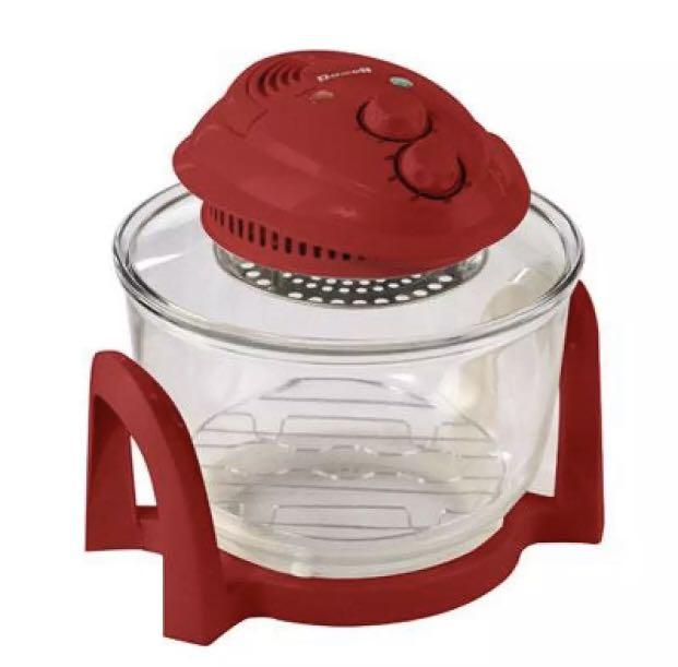 Dowell Compact Convection Oven (Category: Ovens & Toasters) located in Paranaque City. Submitted by bellebarn (Listing ID 1143201301, Image 2). Description: - Halogen Lamp - 7-Liter Capacity - Cool touch handle w/ safety switch function - Up to 220 deg temperature & 60-minute timer.