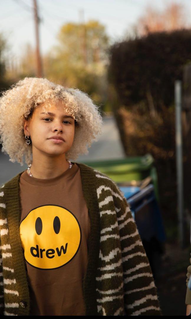 INSTOCK* Drew House Mascot Tee - Brown, Men's Fashion, Tops & Sets ...