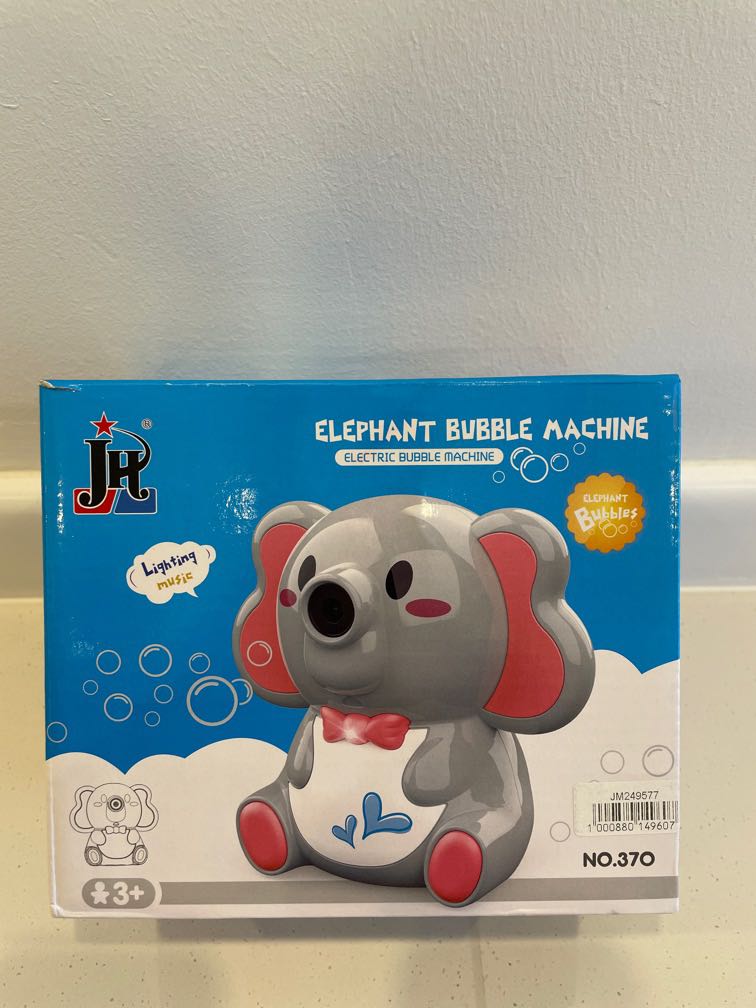 Elephant Bubble Machine (Electric), Hobbies & Toys, Toys & Games on