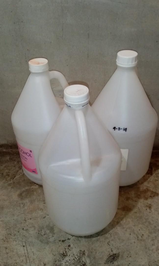 Empty gallons, Furniture & Home Living, Cleaning & Homecare Supplies