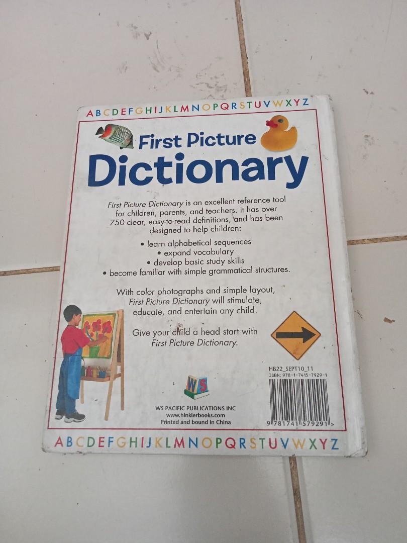 First Picture Dictionary B9 Hobbies And Toys Memorabilia And Collectibles Vintage Collectibles 9264