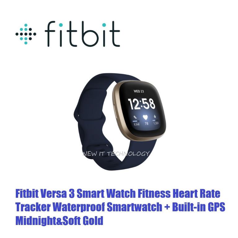 Fitbit gps waterproof online