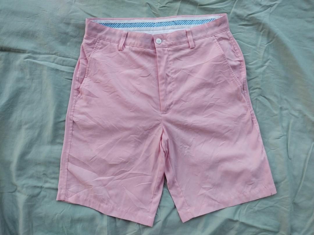 FJ brand pink walking short size 32 (Category: Shorts) located in Tarlac. Submitted by laarni21 (Listing ID 1143150057, Image 1). Description: like new pink walking short FJ BRAND, see flaws in the last picture..