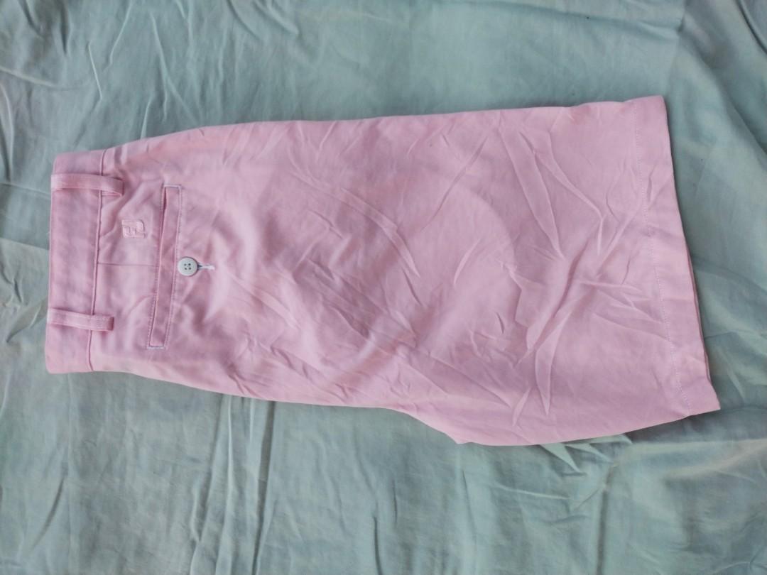 FJ brand pink walking short size 32 (Category: Shorts) located in Tarlac. Submitted by laarni21 (Listing ID 1143150057, Image 2). Description: like new pink walking short FJ BRAND, see flaws in the last picture..