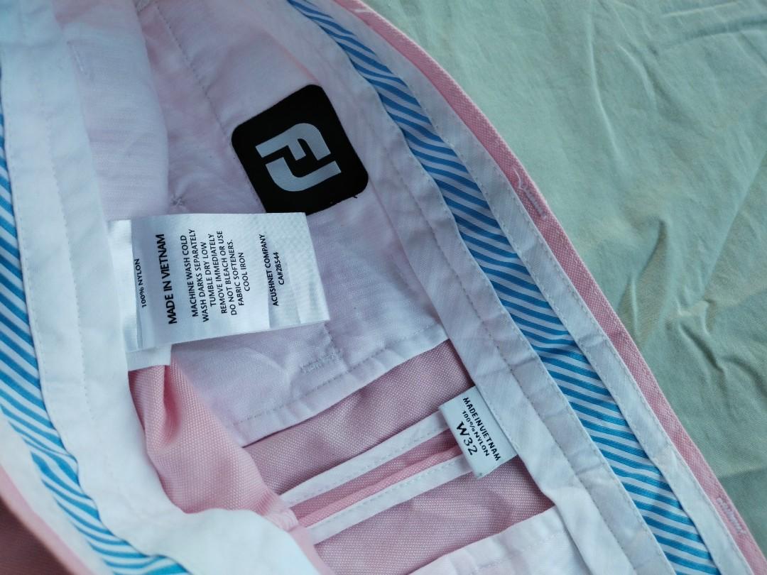 FJ brand pink walking short size 32 (Category: Shorts) located in Tarlac. Submitted by laarni21 (Listing ID 1143150057, Image 3). Description: like new pink walking short FJ BRAND, see flaws in the last picture..